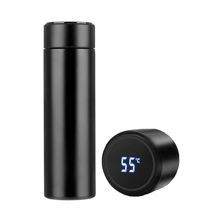 Intelligent Smart Water Bottle Vacuum Flask Temperature Display Mug With LED Touch Screen