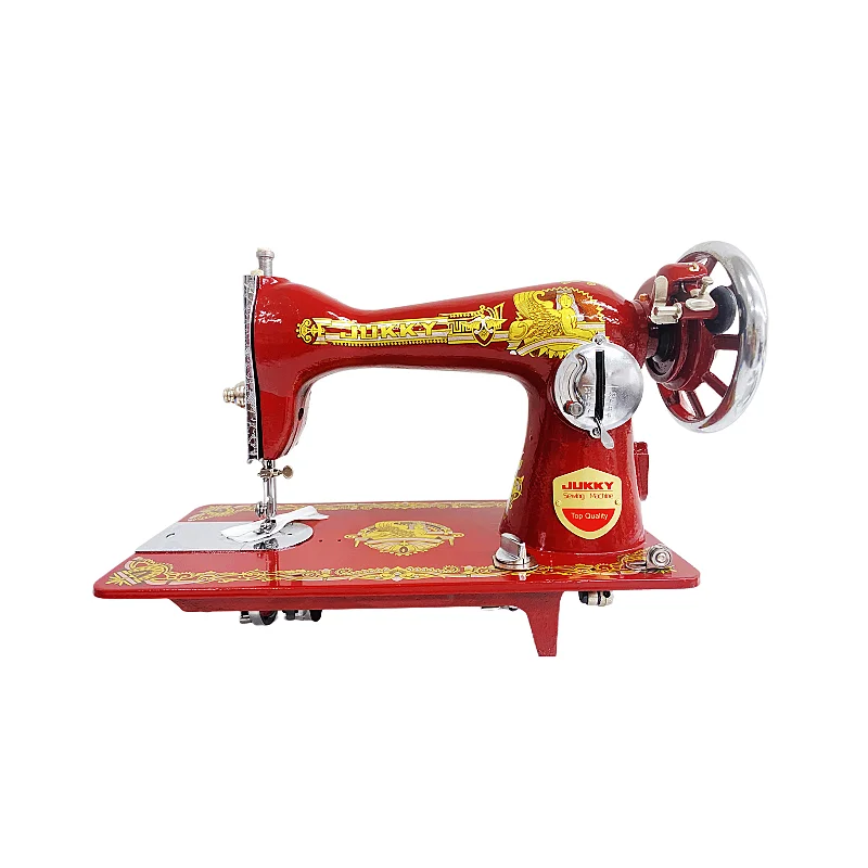 JUKKY JA2-2 Elegant Mini Portable Home Industrial Sewing Machine Treadle Hand-Operated Electric Motor ABS Material Leather Use