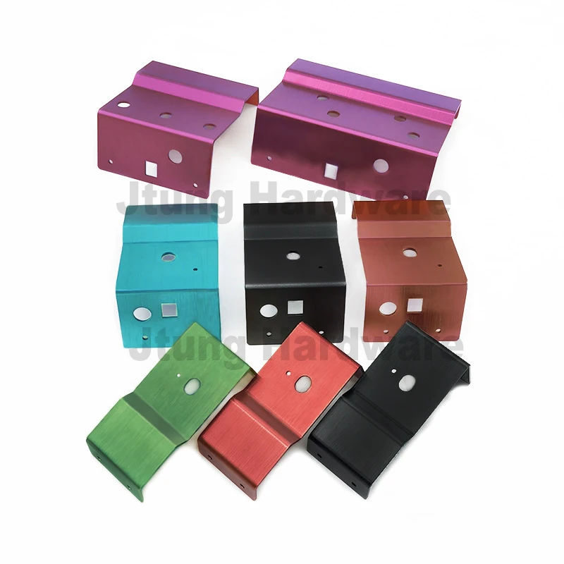 custom Sandblasting Anodized print Logo Aluminum guitar effect Pedal control Cover Lid Panel Box Chassis