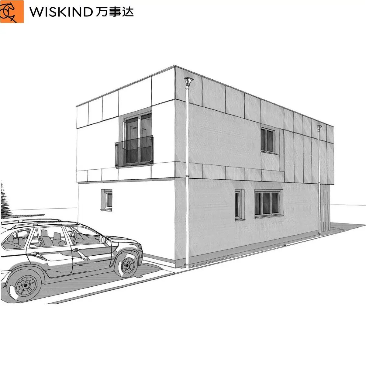 
Creative house, high temperature resistant, corrosion resistant prefabricated house/container house/tiny modern mobile house 