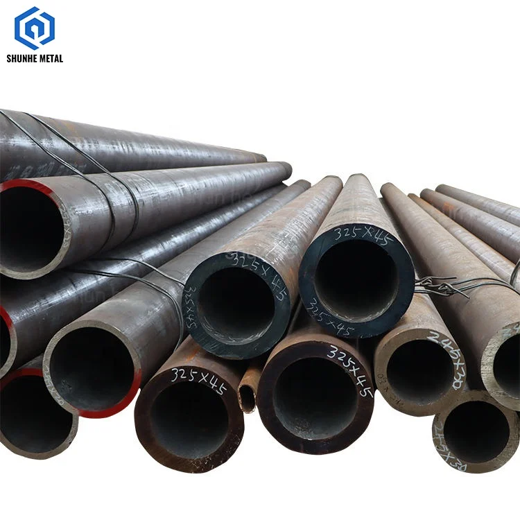 6-20mm Round Carbon Steel Tube Q235 Q355 A36 ST37.4 Seamless Welded Carbon Steel Pipe ERW Tube