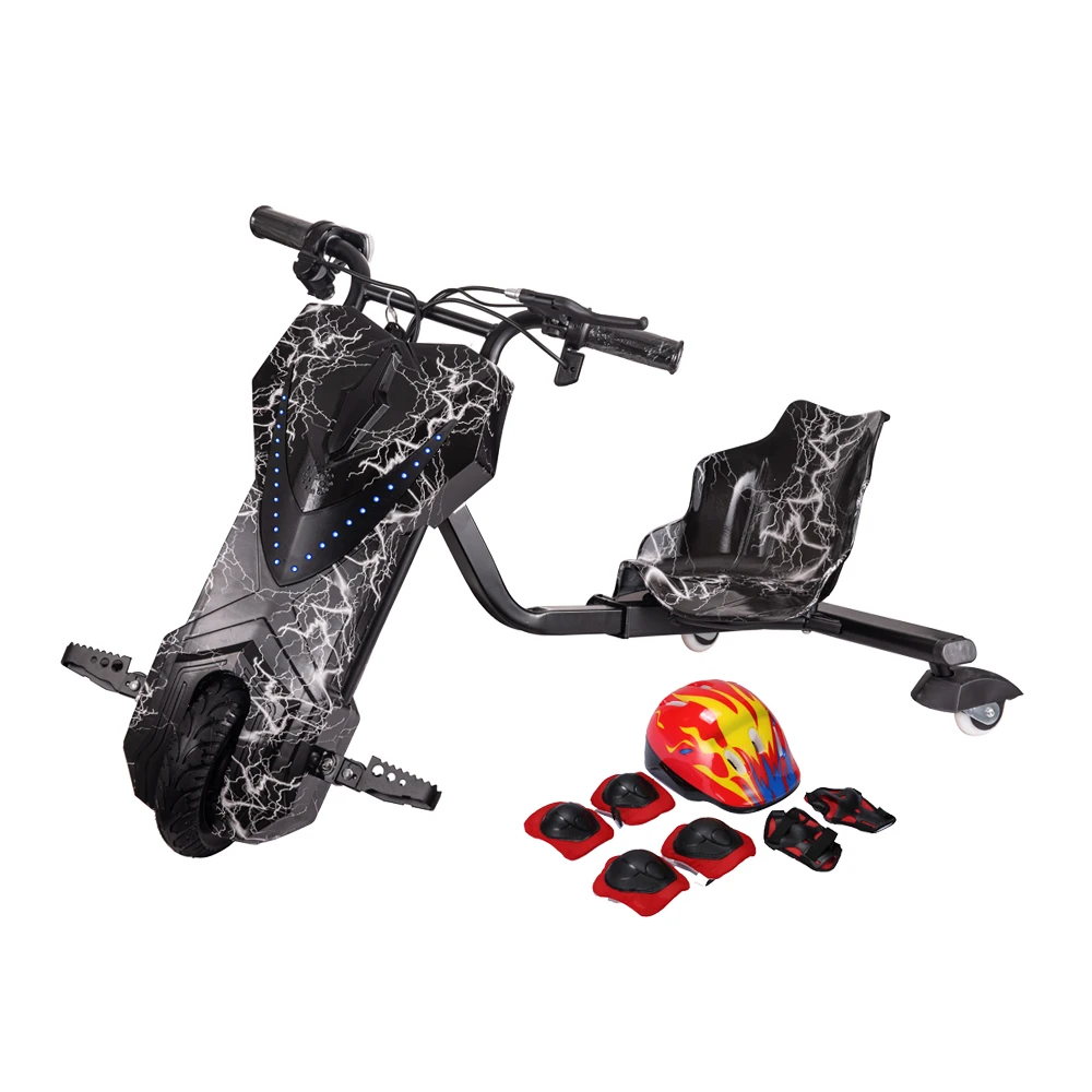 
36volt drift scooter 250watt controller 3 wheel 360 drifting trike for kids 