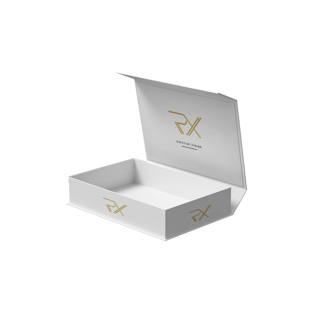 Hand Made Beautiful Customized Luxury Packaging White Cardboard Magnetic Closure Gift Box For Bridesmaid