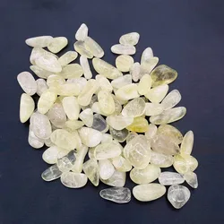 Natural Energy Yellow Crystal Healing Stone Gravel Citrine Tumbled Stone for Decorate