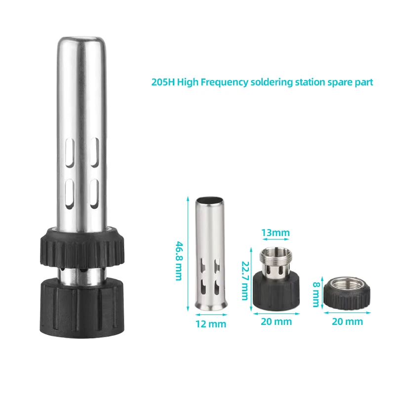 Universal 3 in 1 Soldering Iron Cannula Kits Spare Part For 936 937D 898D 907 8586 852D 936D 203H 205H Soldering station Handle