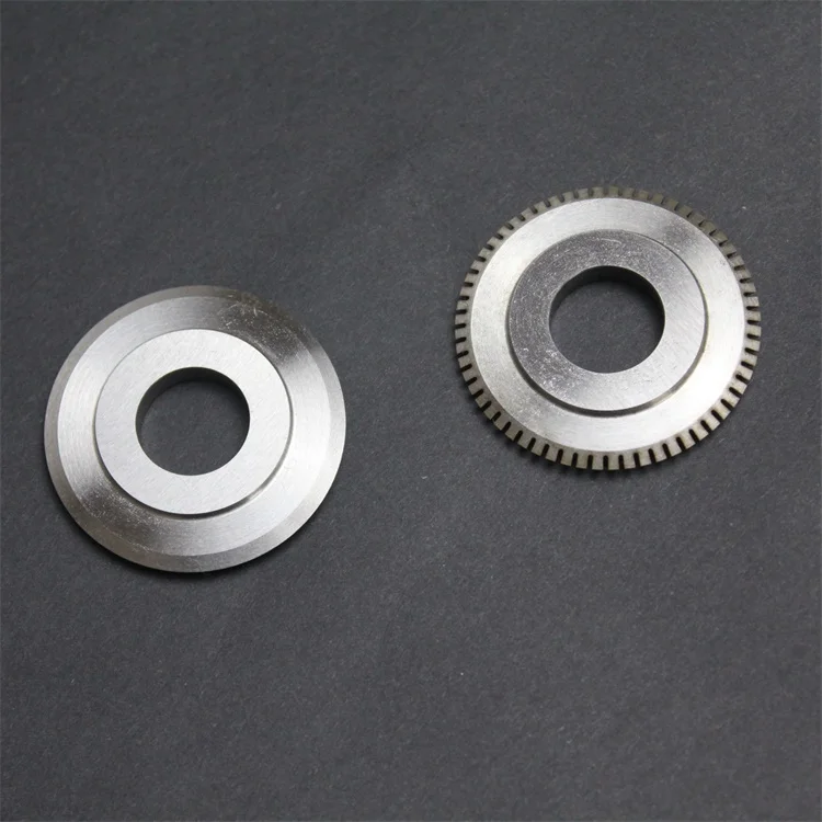 Hss Wire Stripping Circular Cutting Machine Rotary Blade For Textile Pneumatic Machine Blade