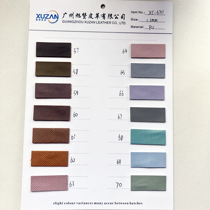 good quality 1.2mm soft hand feeling colorful colors pu  rexine artificial leather synthetic leather for bag making