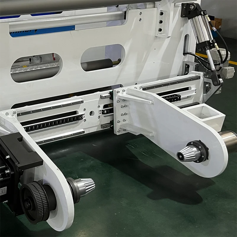 HTF-ST Hanplas Automatic Lamated Foil label Film paper Slitting Machine Slitter Rewinder Machine