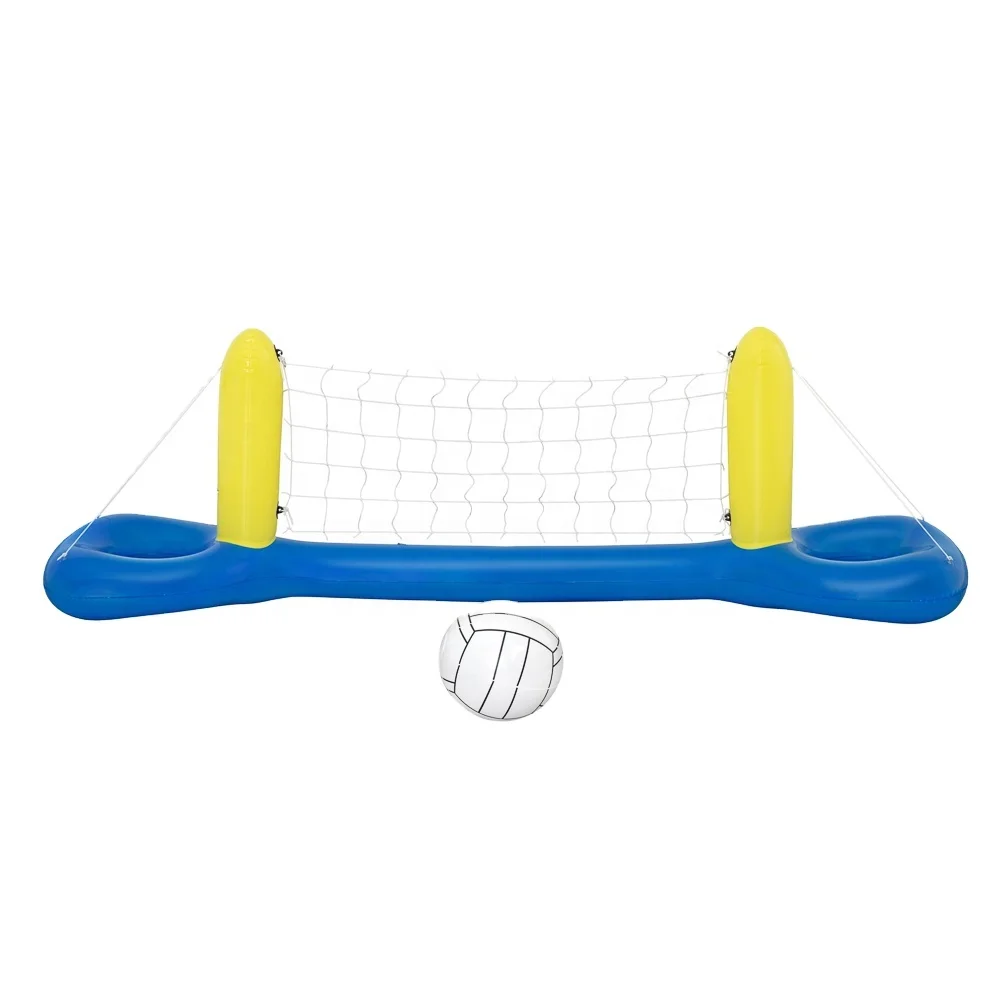 Inflatable pool volleyball set Water Sports Game Swim Toy Inflatable Basketball Set Floating Pool Toys