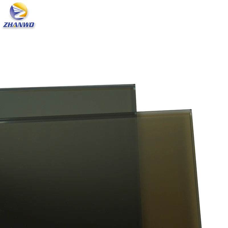 high quality building 4mm 5mm 6mm dark  reflective glass