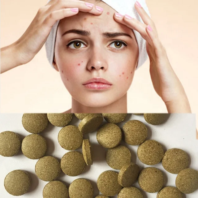 Herbal Effective Anti Acne Skin Whitening Honeysuckle Gluta thione Pills Capsules