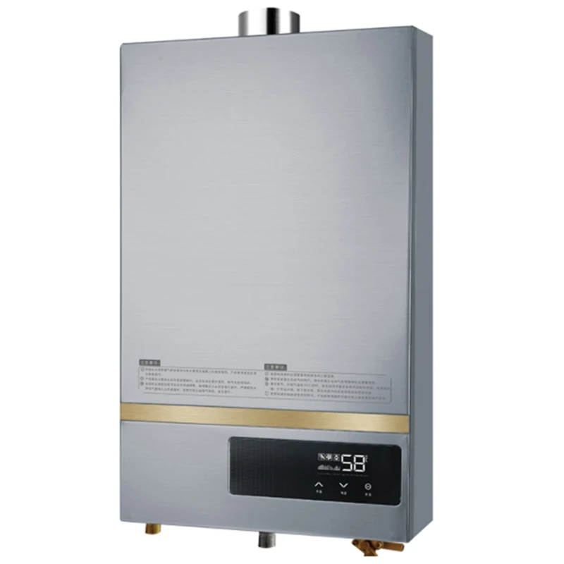 Manufacturing Digital Display Touch Control  Constant Temperature Balance Type Bathroom Install LPG Gas Hot Water Heater