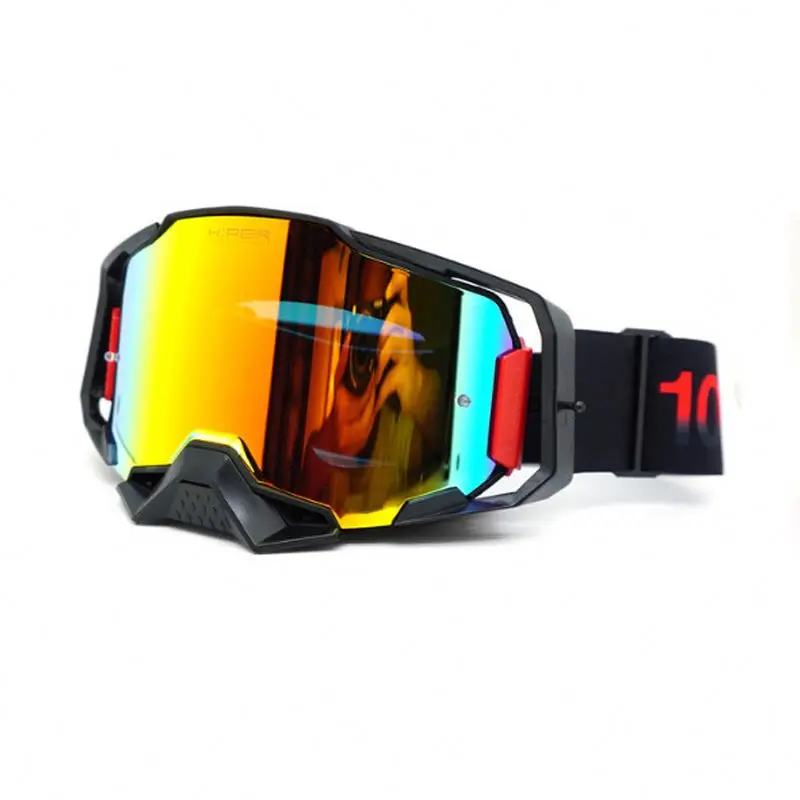 2024 Motorbike Motocross Goggles Sports Helmet Dh Bmx Mx Dirt Bike Off Road Windproof Motorcycle Hiper Glasses