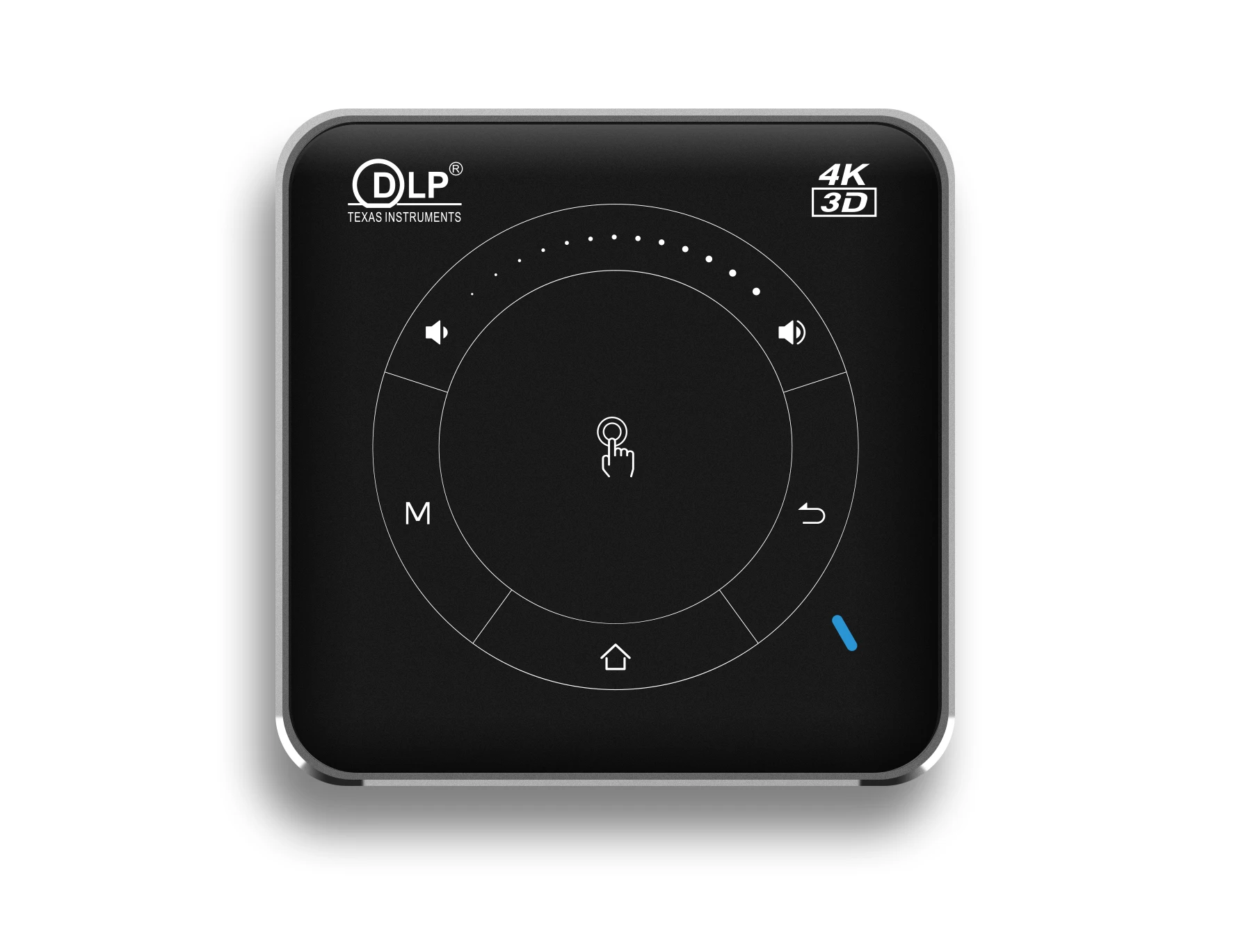 Mini Beam Projector 4K DLP Digital Full HD Projector 1080P Native 450  Android  Smart Portable Logo Projector