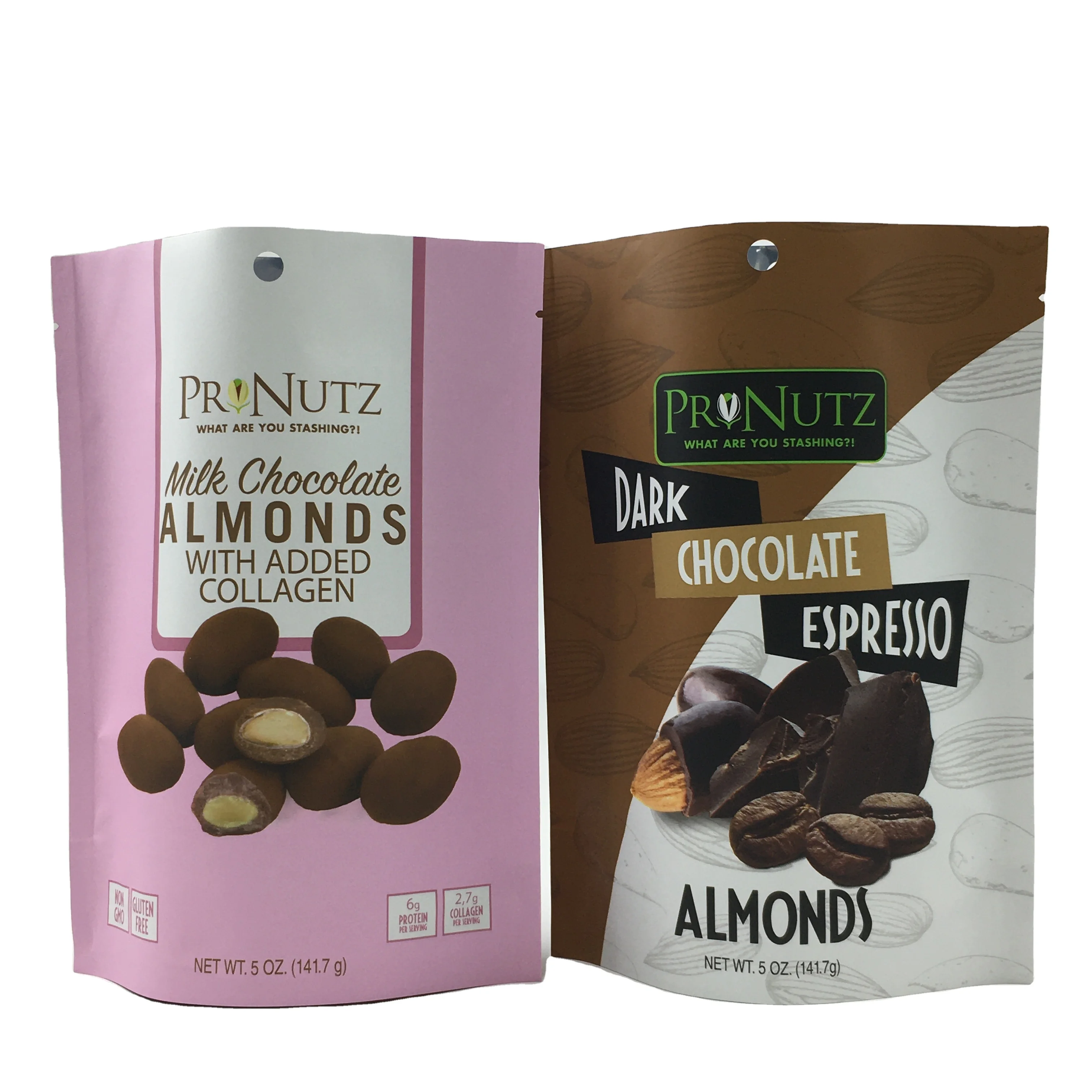 Custom Personalized design Surface Big Capacity Size Recommend Stand up Bag For Powder Food Packaging