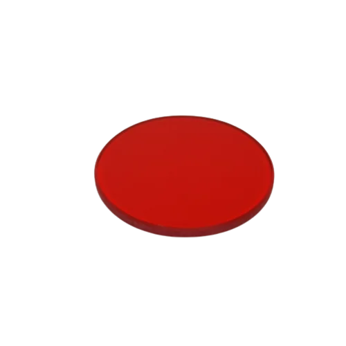 China Manufacture 600Nm Longpass R-60 Red Optical Filter Glass HB600 HB630/ HB630/R-62 HB620