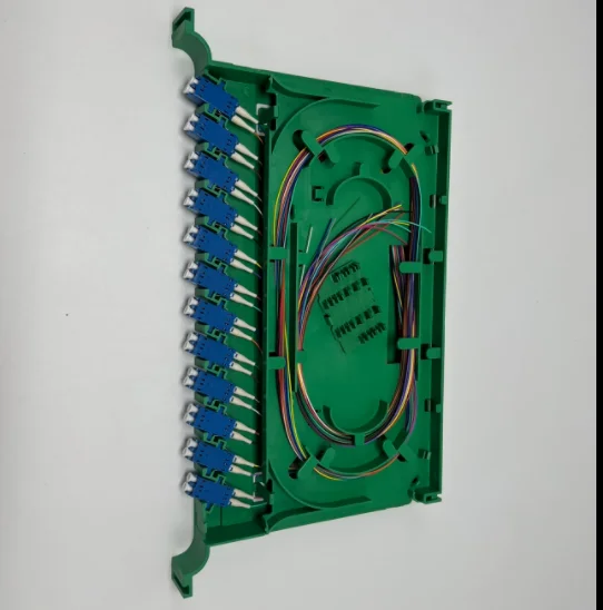 Fiber splice tray apc 24 core LC/UPC  fiber optic splice tray