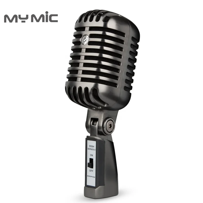 MY MIC FG02 Professional Retro Recording Microphone Studio Condenser Mic for Live Streaming Singing YouTube