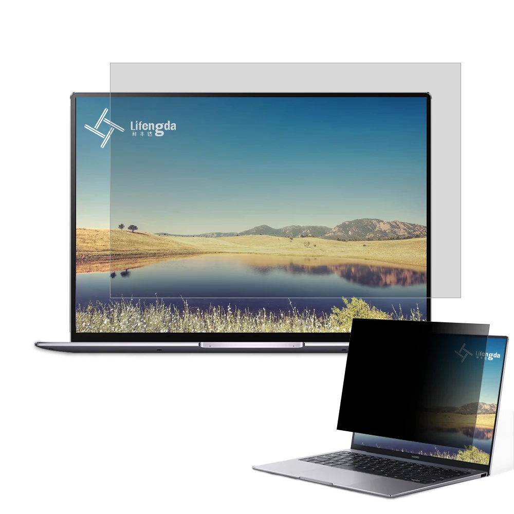 LFD719 2022 Hot product pc Anti-espion filme Privacy filter removable screen guard protector for laptop 14 inch screen protector