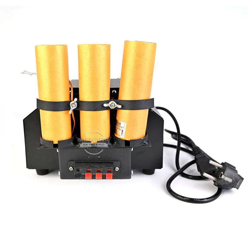 Wireless Remote Control Swing Moving Head Cold Fountain Fireworks Ignition System Cold Flame Fireworks Pyro Wedding Machine