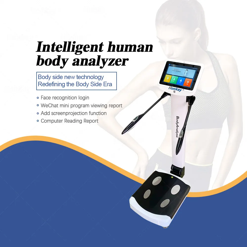New 2024 Products Digital Height Weighting Body Fat Composition Analysis Smart Fat Analyzer Scale