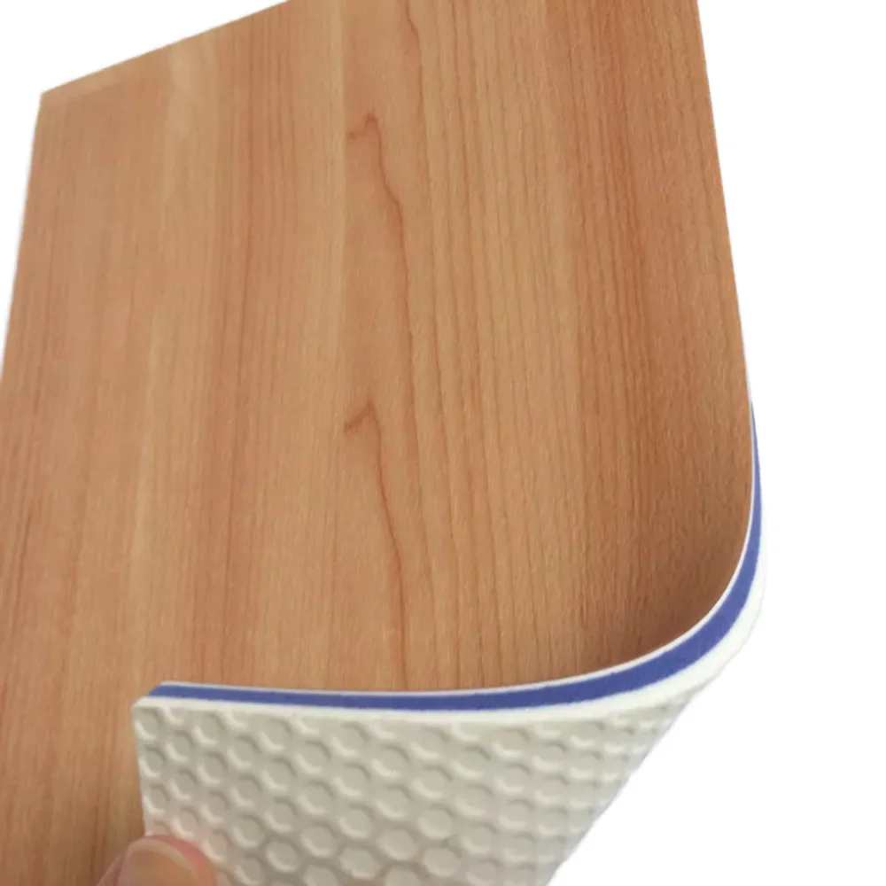 Best Price Waterproof PVC Vinyl Flooring Mat Modern Design Indoor Fitness Basketball Court Wood Style Glue Installation Foam Gym