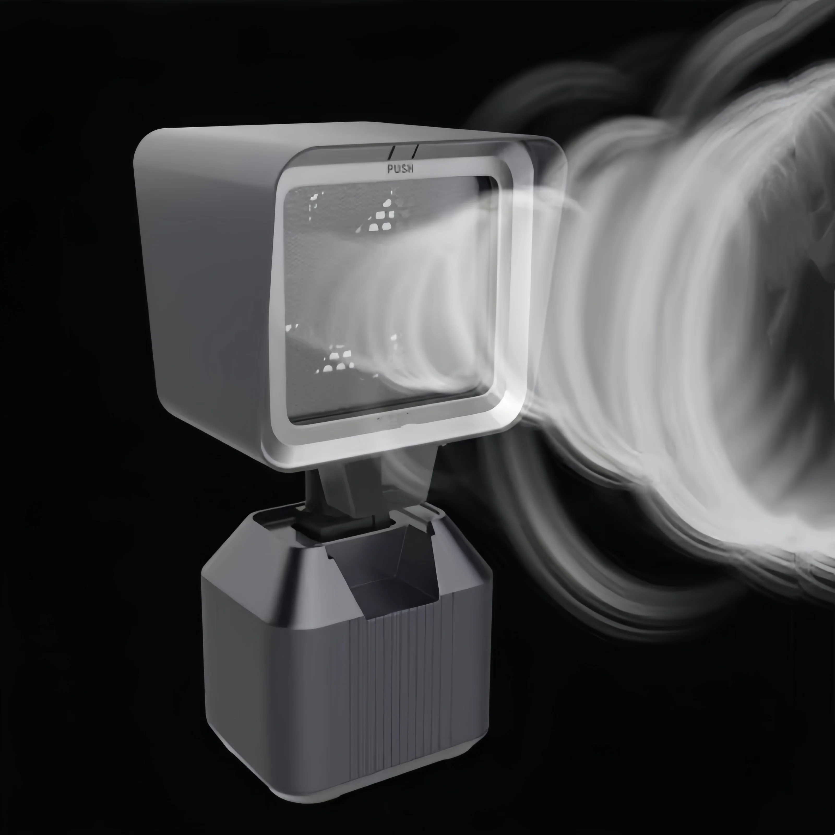 Desktop Range Hood with 2 Speed Exhaust Fan Mini Desktop Range Hood Easy To Clean suitable for BBQ indoor