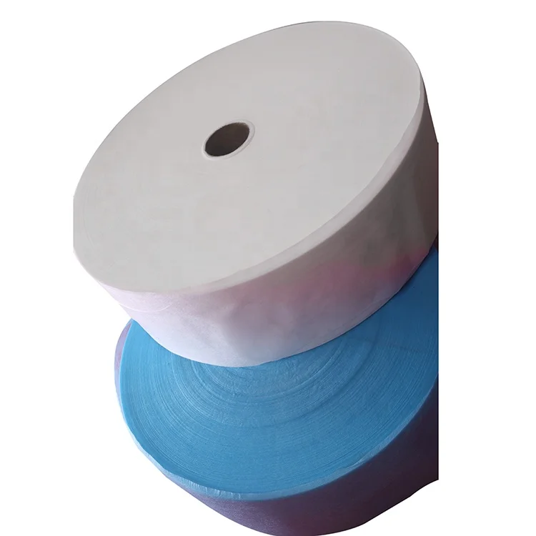 Spunbond PP 100% Polypropylene Fabric White Black Color Breathable Anti Splash Resistant Non-Fusible Nonwoven 25 GSM