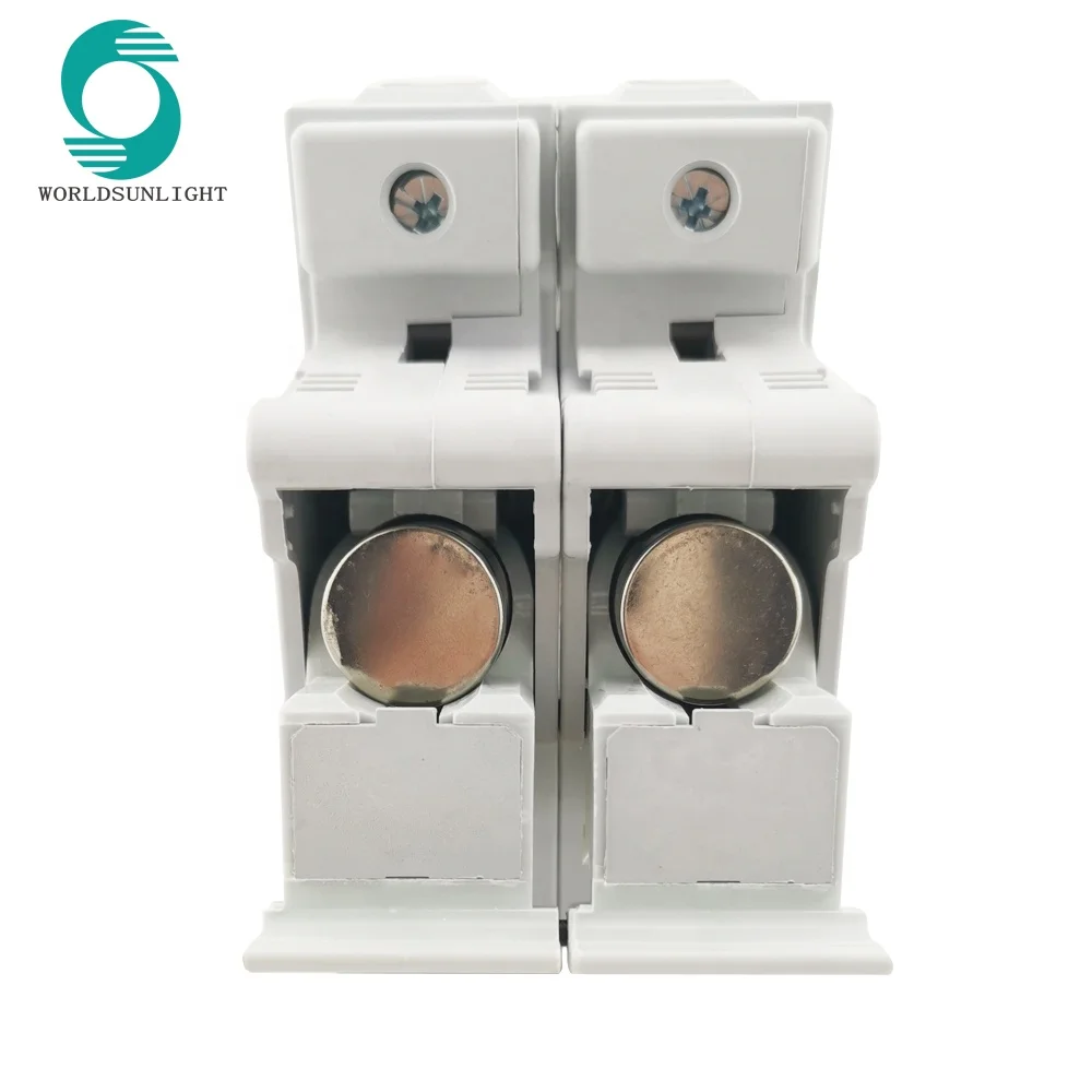  Worldsunlight WSPV-63 CE 22*58 мм gPV 20kA dc 60A цепи 2pole PV солнечная dc1000V держатель
