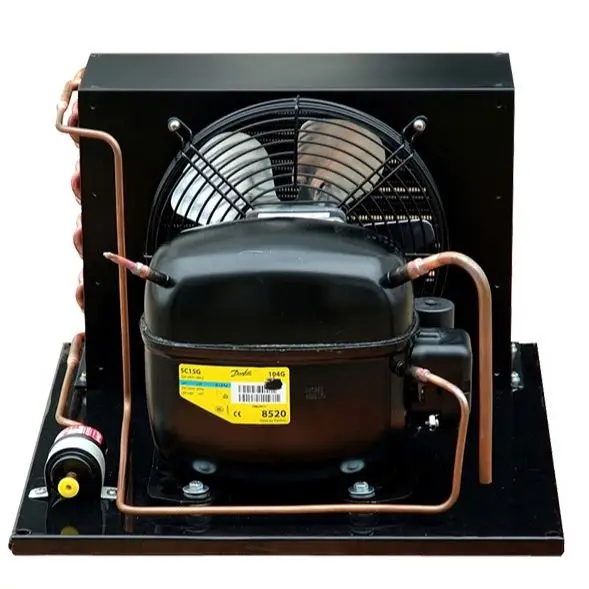 SECOP hermetic compressor upright air cooled refrigeration condensing
