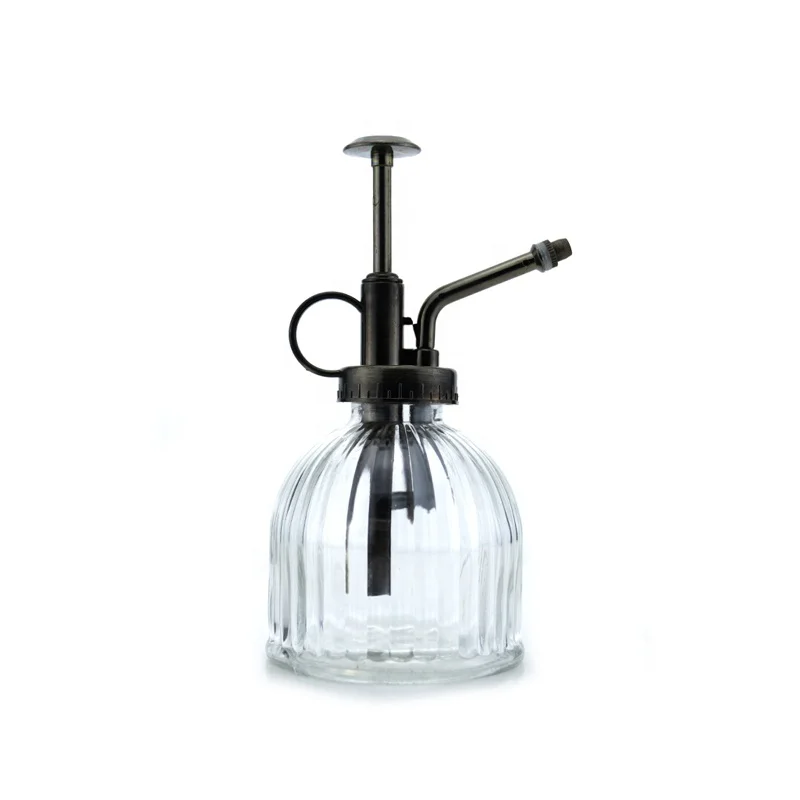 Glass Plant Flowers Spray Bottle Watering Flower Jug With Retro High-Atomization Nozzle