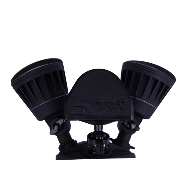 Double Head LED Outdoor Security Floodlight Motion Sensor Flood light Waterproof