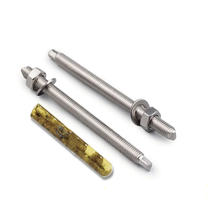 Resin Capsule Adhesive Chemical Anchor Stainless steel
