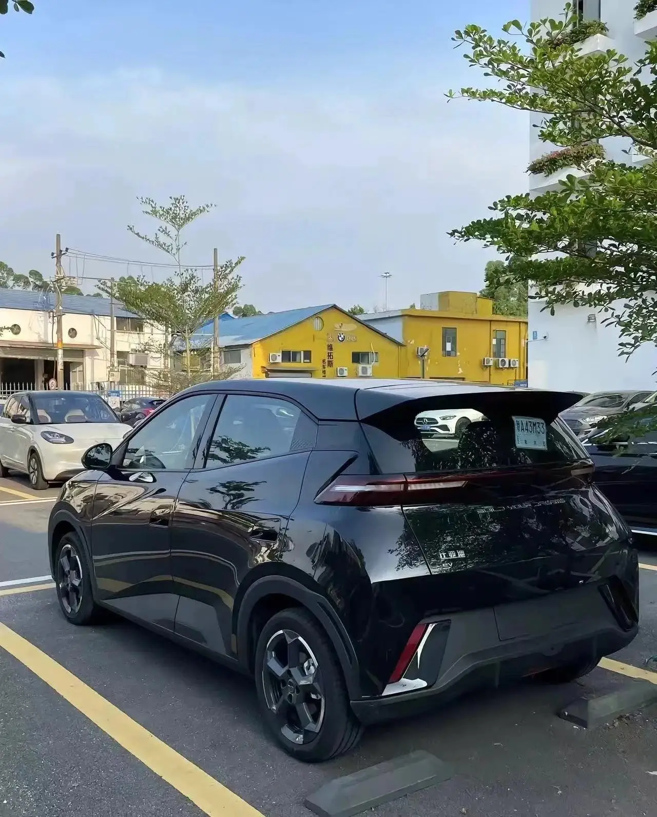2024 BYD Electric Car Seagull Flying Version Ev Eco-Friendly Vehicle Small Mini CarHigh-Speed 4 Seats BYD Seagull
