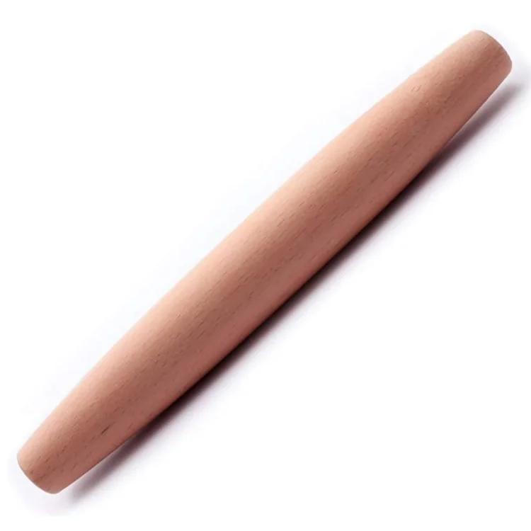 Fondant Pie Crust Cookie Pastry Wooden Rolling Pin French Rolling Pin