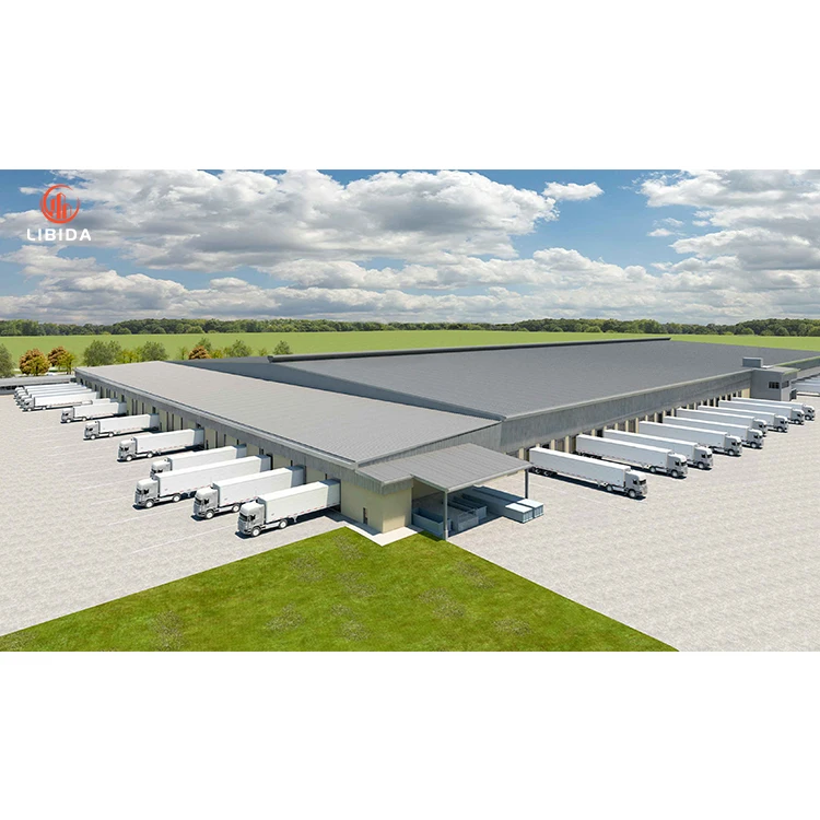 Light Weight Prefabricated Steel Structure Warehouse Workshop Building Factory Steel Shed Industrial Building Metal Shed