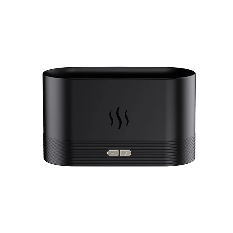 Creative Design Wholesale Price 3D simulation flame humidifier high fog ultrasonic essential oil aromatherapy aroma diffuser