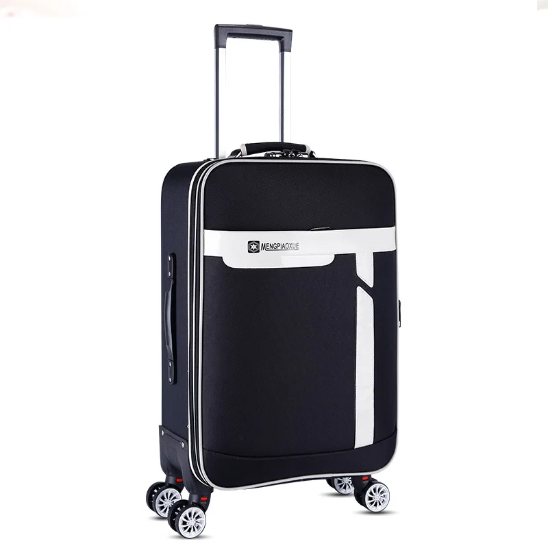 360 Degree Rotating Wheels Tensile Aluminum Handle Cabin Size Suitcase Trolley Travel Bags Luggage Case