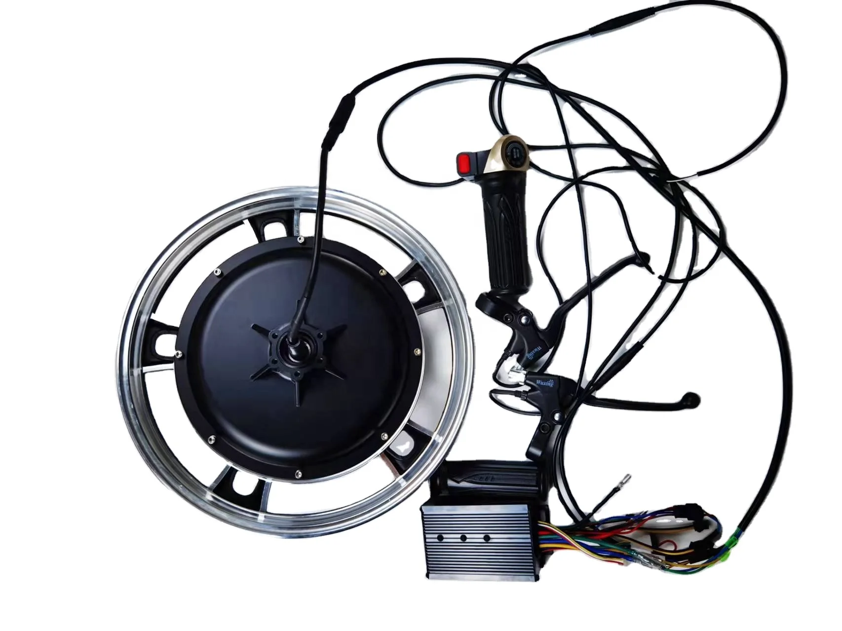 EN15194 CE/ROHS/EMC approved 16*2.5inch 50Mph Front disc brake BLDC Hub Motor for electric wheel  scooter