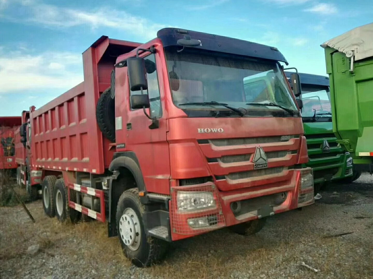 Hot Sale Howo 6*4 Good Price Dump truck New truck and Used Price Low Price for 10 Wheels Dump Truck