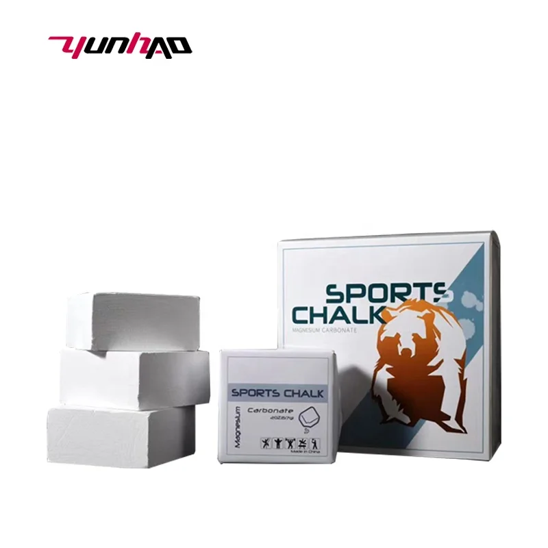 Wholesale Free Weight Training Fitness Sport Magnesium Carbonate Non-slip Soft Gym Chalk Block