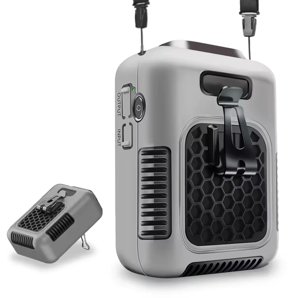 USB Cool Fan Multi-Functional Summer Electrical Batteries Chargeable Small Portable Clip On Wearable Belt Personal Fans