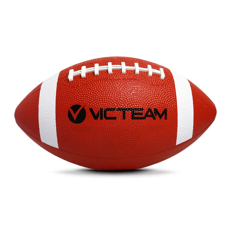 Cheap Custom Logo Rubber American Football Rugby Ball For Promotion