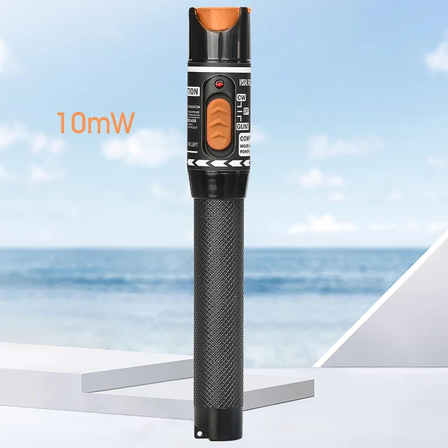 FTTH Fiber Optic Cable Tester Laser Pen 1/10/20/30/50mw Visual Fault Locator SC/FC/ST 2.5mm Interface VFL 5-50Km Range