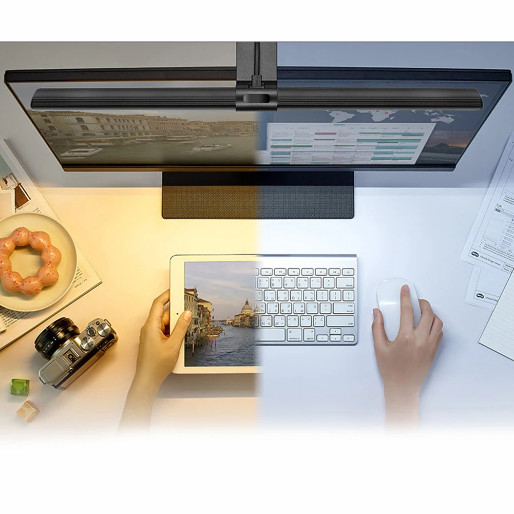 
Eye Protection Reading USB LED Desk Lamps Dimmable Monitor Laptop Screen Light Clip Computer lighting 