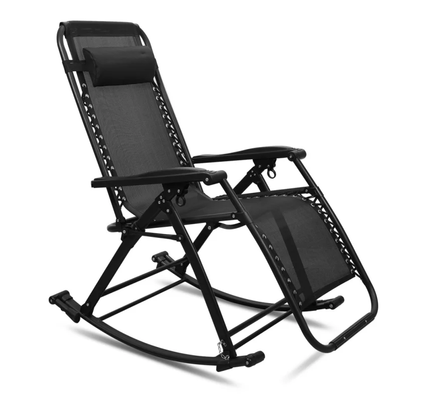 Outdoor folding garden zero gravity chair folding chairs for events black folding chairs