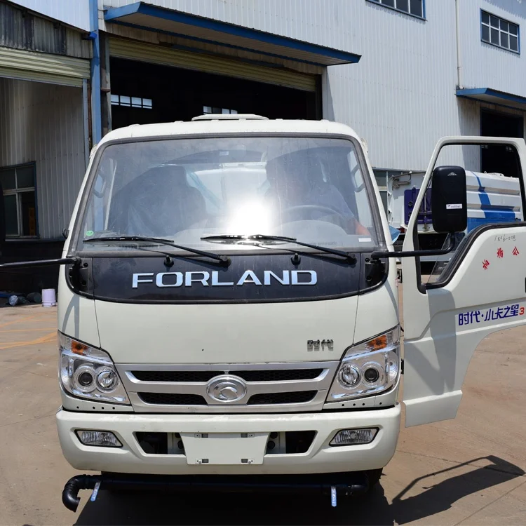 Futian 5 cubic meters/5000 liters landscape water tank sprinkler garden greening watering truck