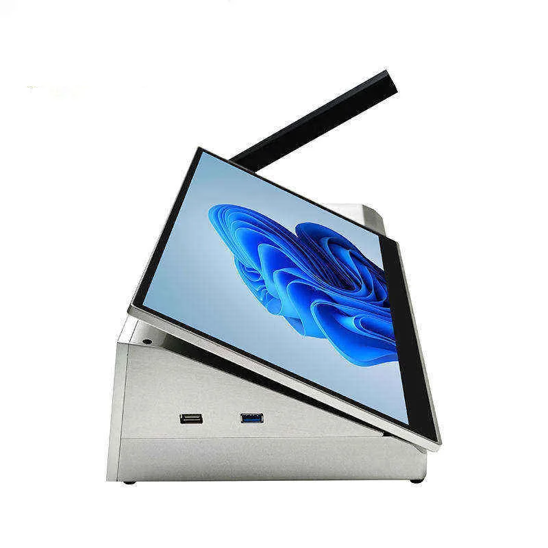 New Design Desktop Equipment Display Desk Lcd Lift Confer Monitor Smart Computer Stand Table Paperless Conference System