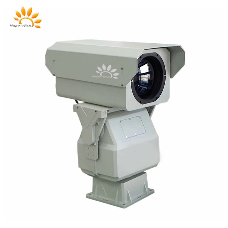 Hot selling Hope-Wish 5-20KM Outdoor surveillance Thermal PTZ camera long range thermal camera