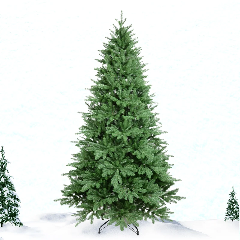 High Quality New Design Artificial Full PE PVC Christmas Tree with Green Color
